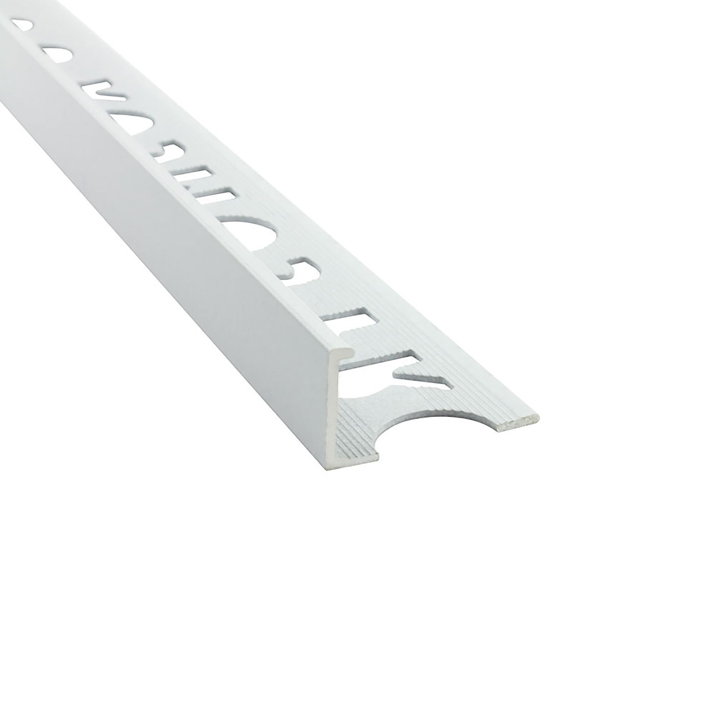 Alu L-Profil Fliesenschiene Fliesenprofil weiss L270cm 10mm Alu L-Profil Fliesenschiene Fliesenprofil weiss L270cm 10mm